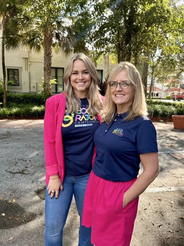 And Now, a Few Words on Boca Raton 3 Event organizers pose together to celebrate the poetry event.