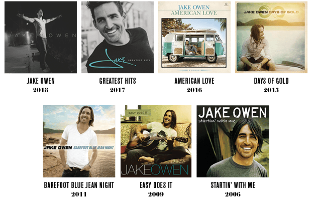 Jake Owen Albums