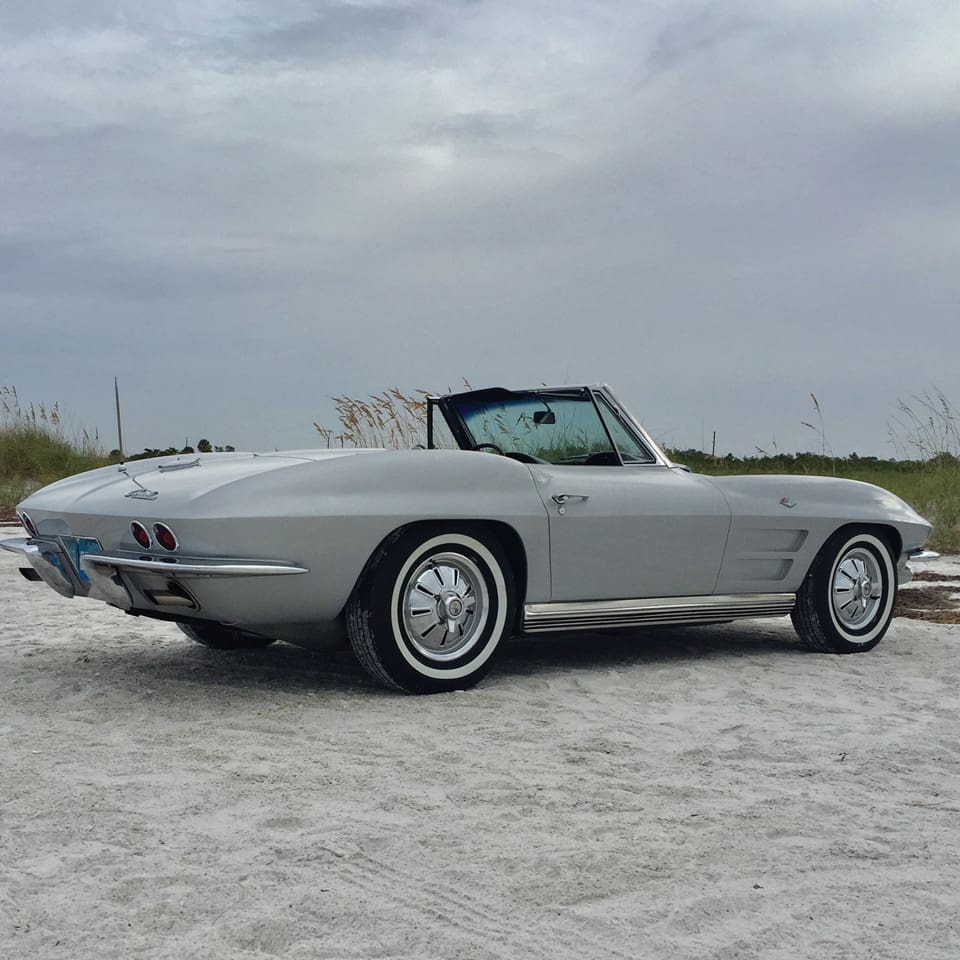 Start Me Up: Classic Car Reboot 6 Silver Corvette