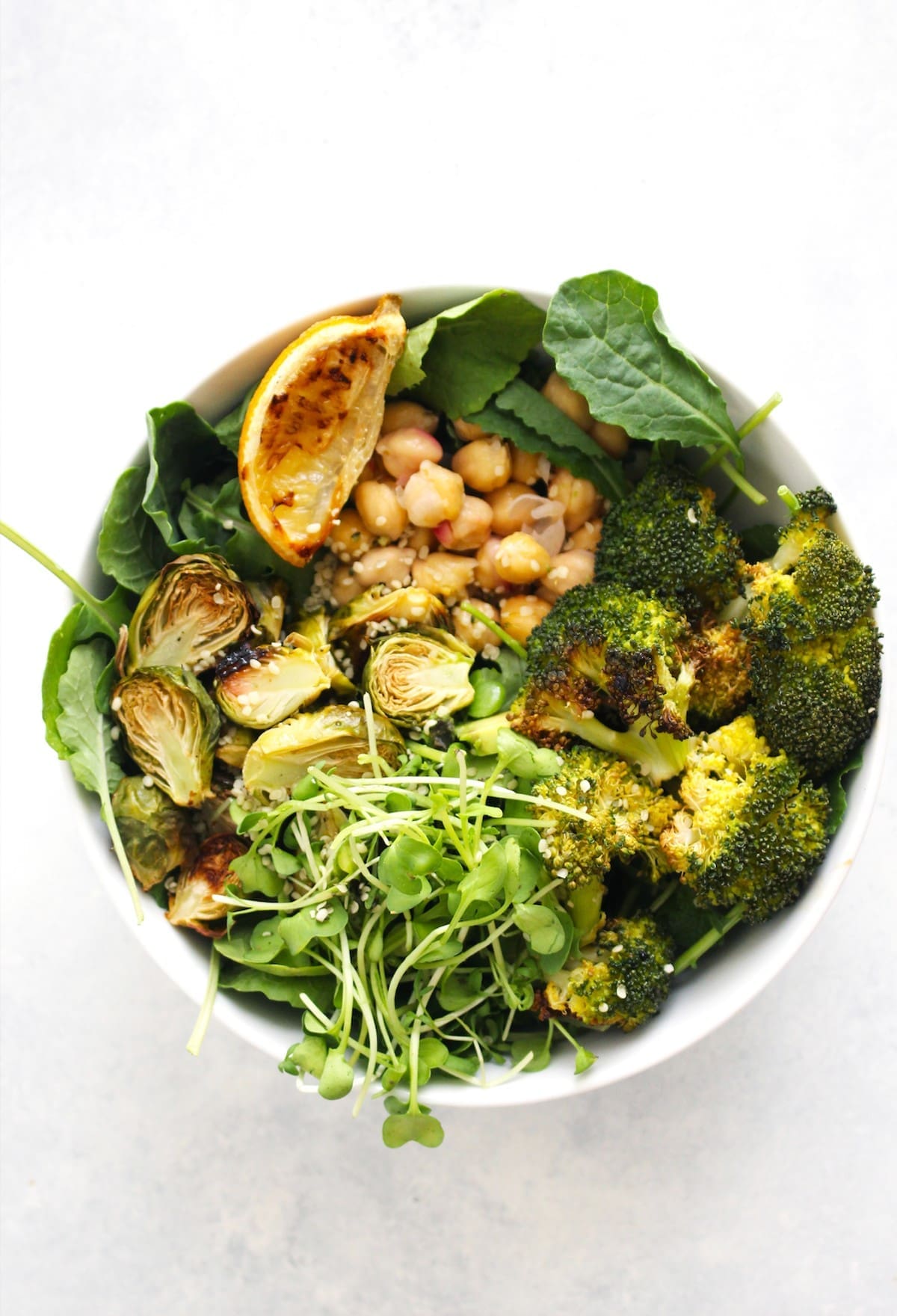 a bowl of vegetable salad