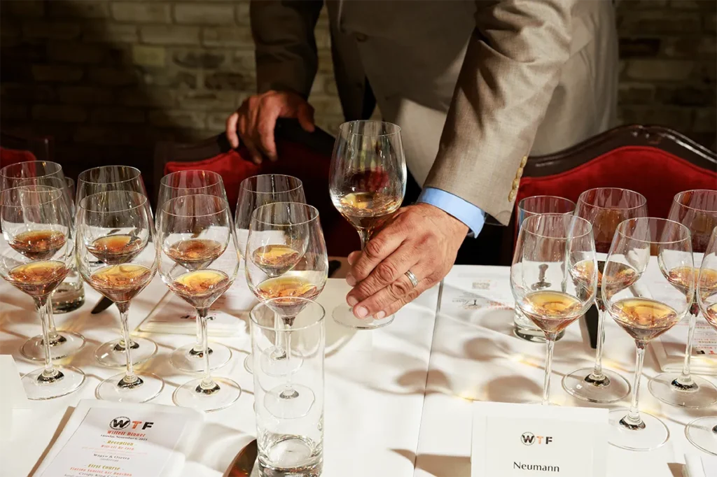 What To Do in Florida This November 5 A table with a selection of whiskeys.