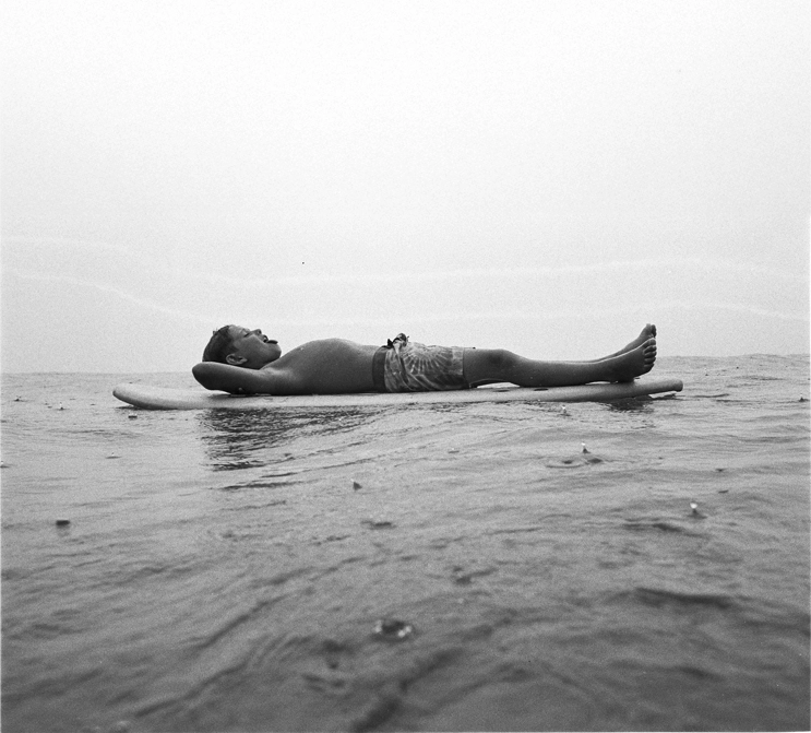 surfing at Nokomis Beach