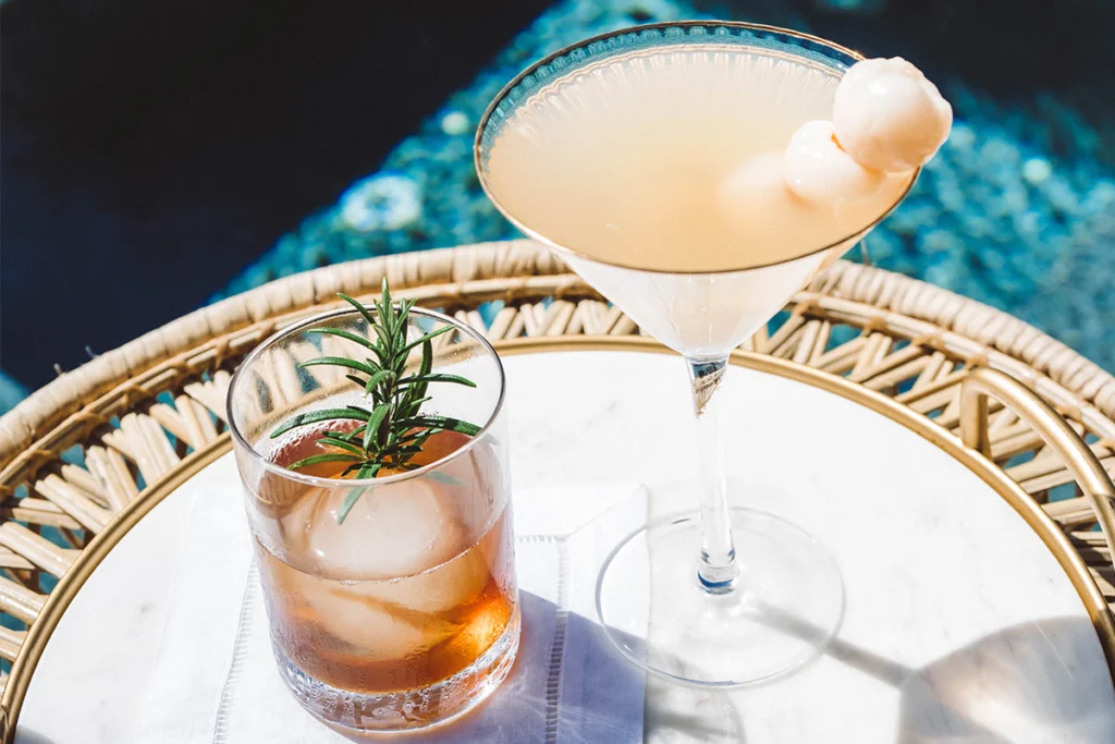 Meet the Orlando Meadery Reviving the World's Oldest Wine 2 Brood Old Fashioned and Florida Lycheetini Cocktails.