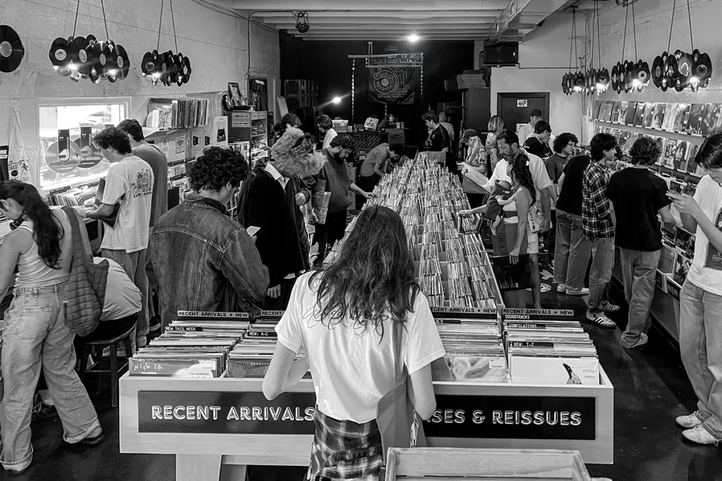 This Miami Vinyl Shop is the Gateway to the Americas 2 Patrons flip through vinyl