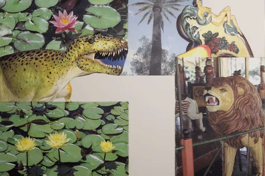 This Famed Artist Found Refuge on a Tiny Island in Florida 3 Robert Rauschenberg's Short Stories series. Lions, dinosaurs, lilypads.