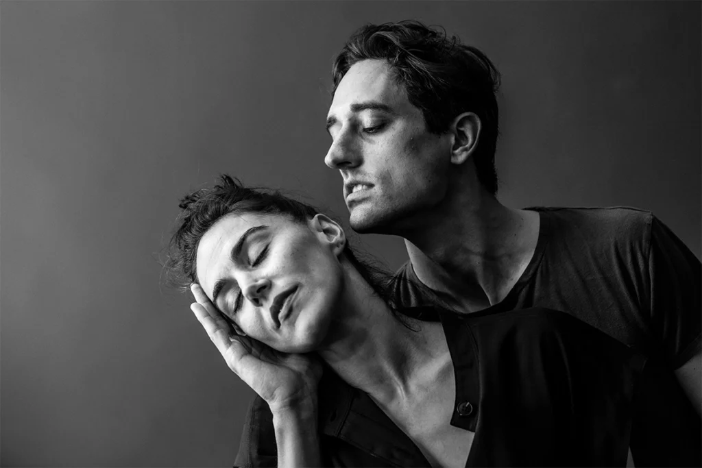 Patricia Delgado and Justin Peck
