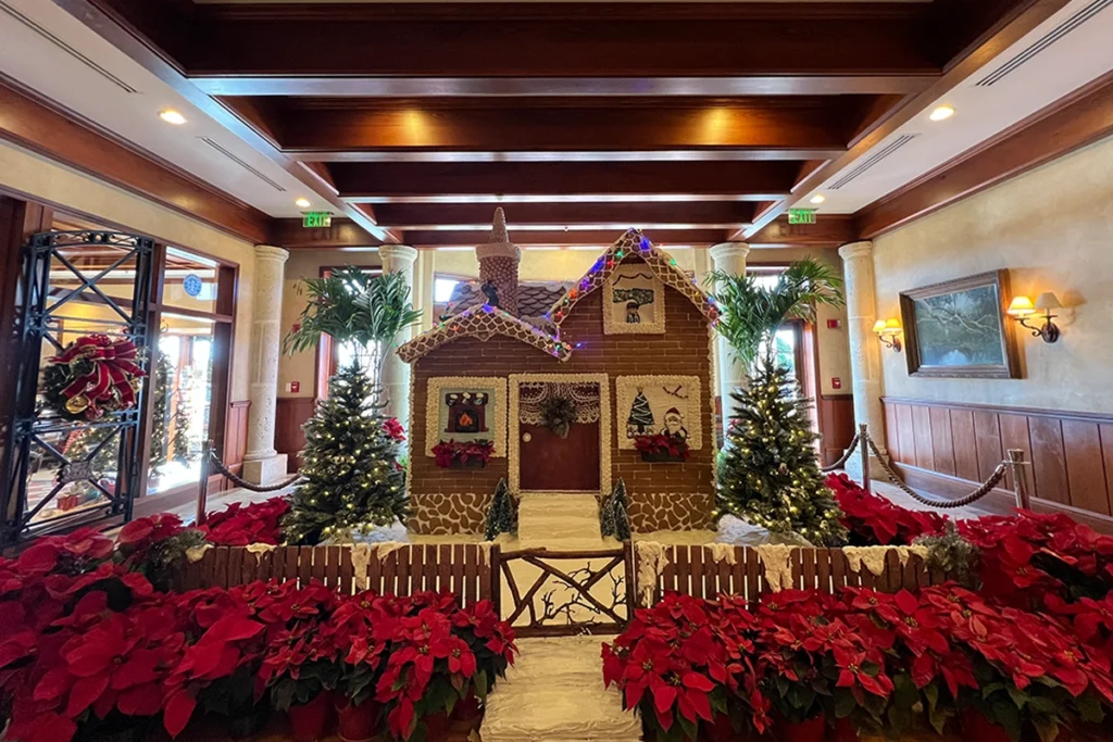 Ponte Vedra Inn & Club gingerbread house