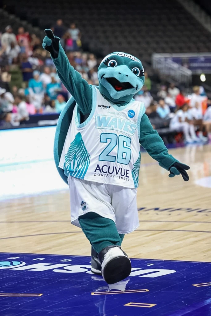 Professional Florida Women's Basketball is Back 4 millie mascot 1