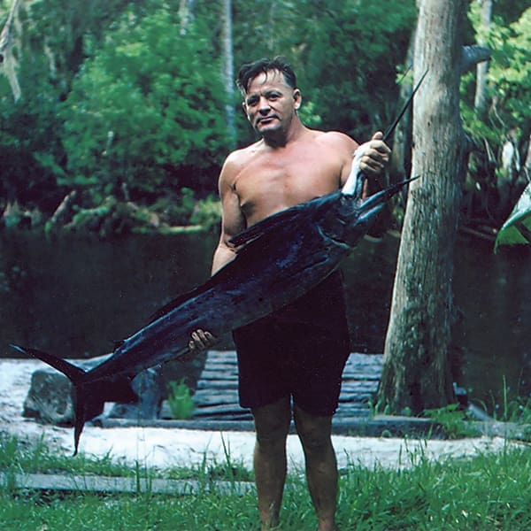 FLA.WINTER.16.MY FLORIDA TRAPPER KEN NELSON 1952 ©Nelson Family.600