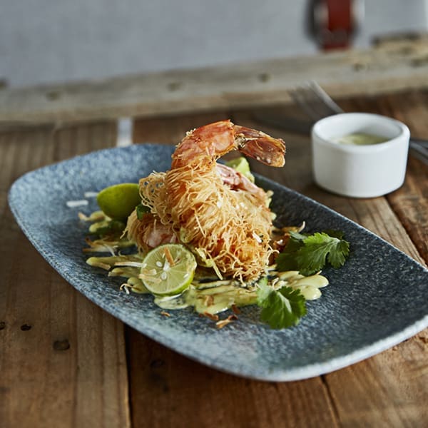 STILTSVILLE.V9.Fish Bar.CRISPY COCOUNT SHRIMP.pc .Grove Bay Hospitality Group.600