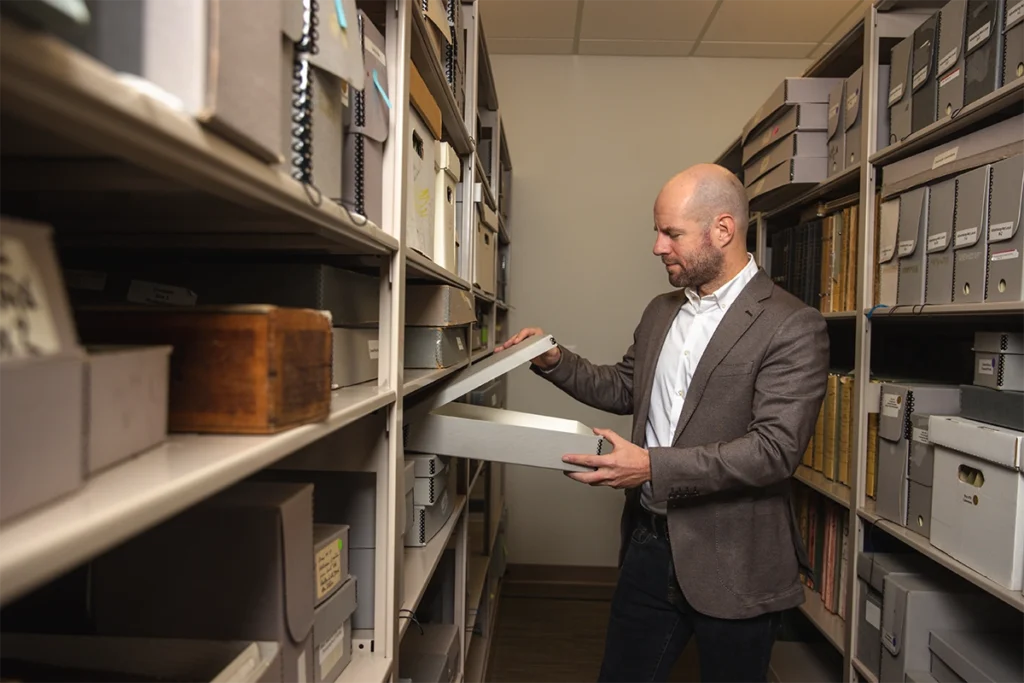 Dr. Jamin Wells, assistant professor and director of the Public History Master’s Program at University of West Florida