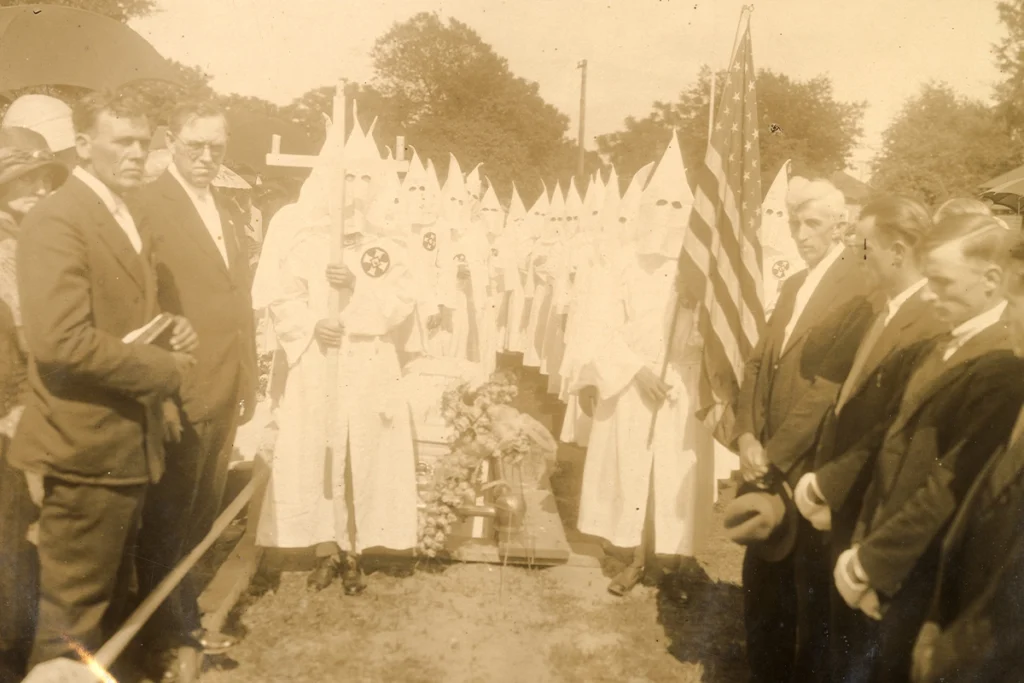 KKK funeral