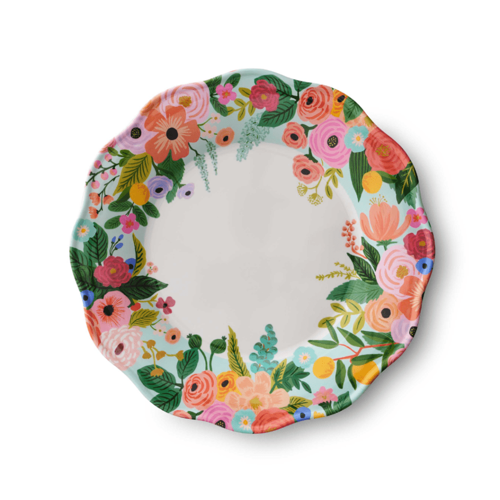 Rifle paper co. melamine plates