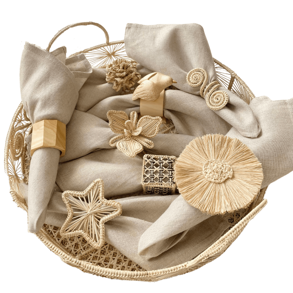 Nahla Artesano napkin rings