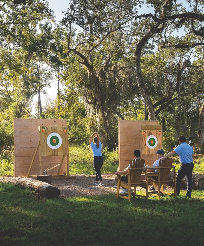 Cabot Citrus Farms: A Getaway for the Next Generation of Golf 9 Flamingo CabotAxeThrowing 2025