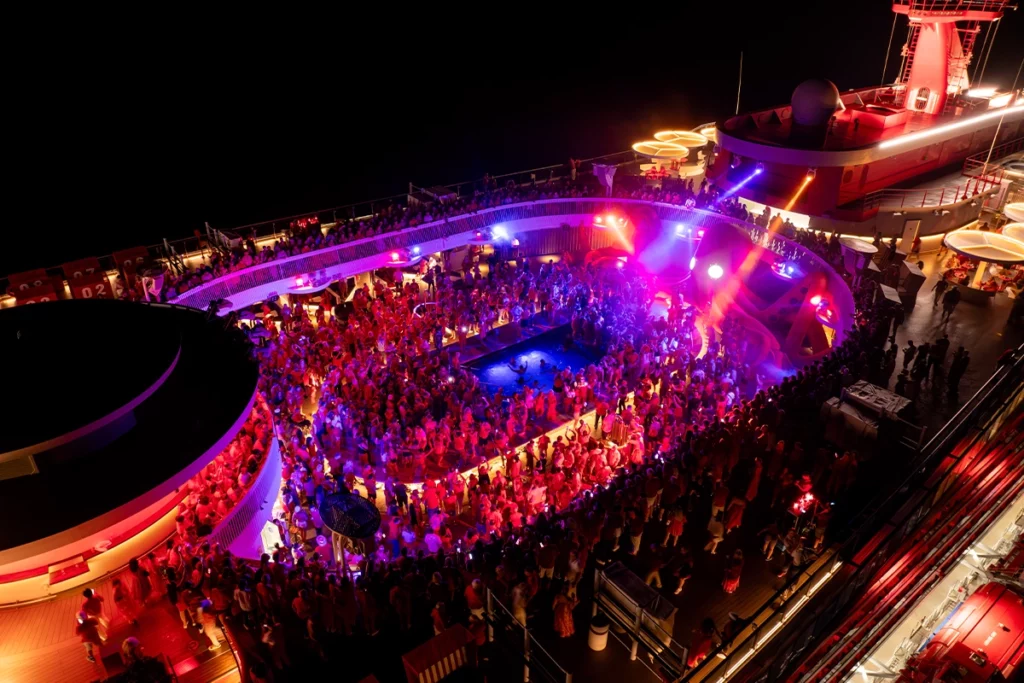Scarlet Night at Virgin Voyages Cruise