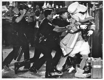 Sebastian the Ibis was detained at Florida State University by law enforcement.
