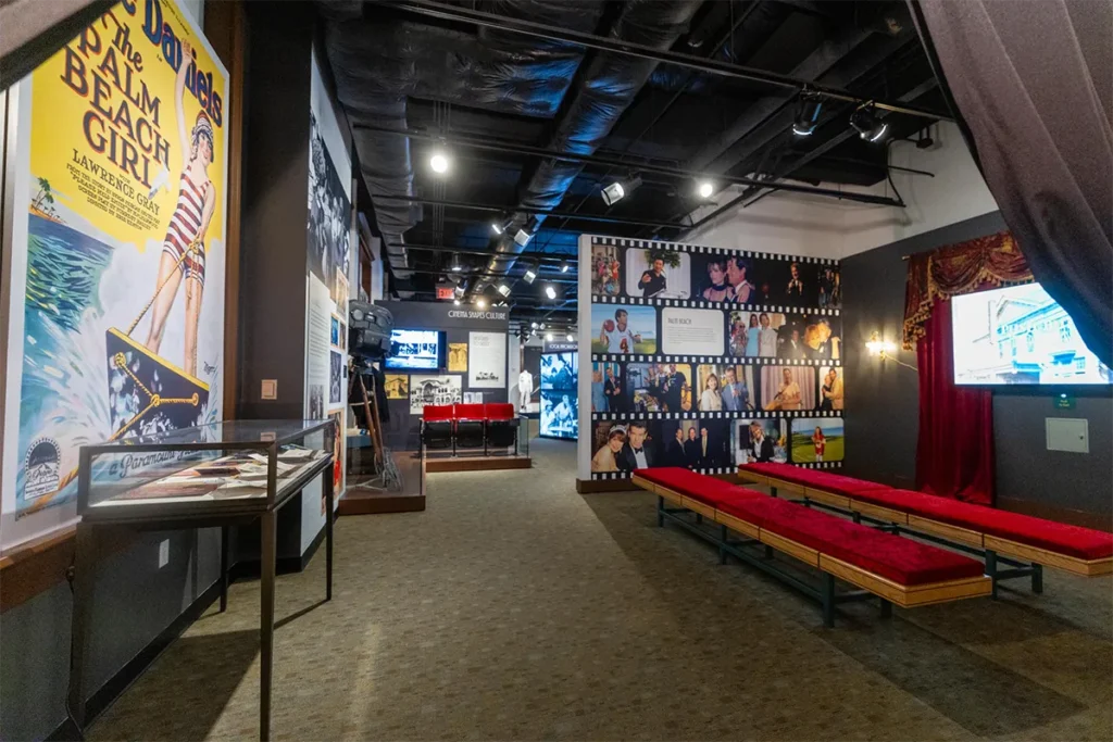 A West Palm Beach Exhibition of Florida's Film History and a Documentary Making a Splash 1 The interior of the "Sunshine Cinema: Florida in Film" exhibit.