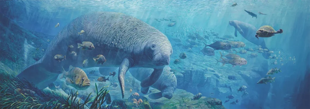 Artist Christopher Still Dives Deep Into Florida's Legacy 1 "The Spring of Life."