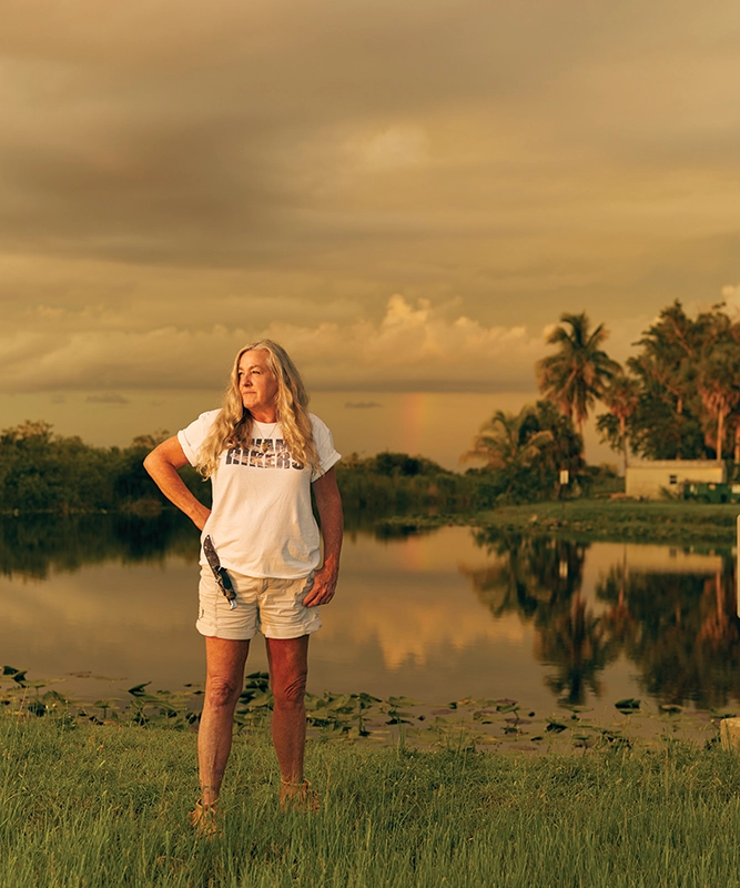 Behind the Stories: A Decade of Flamingo's Best 6 Female python hunter
