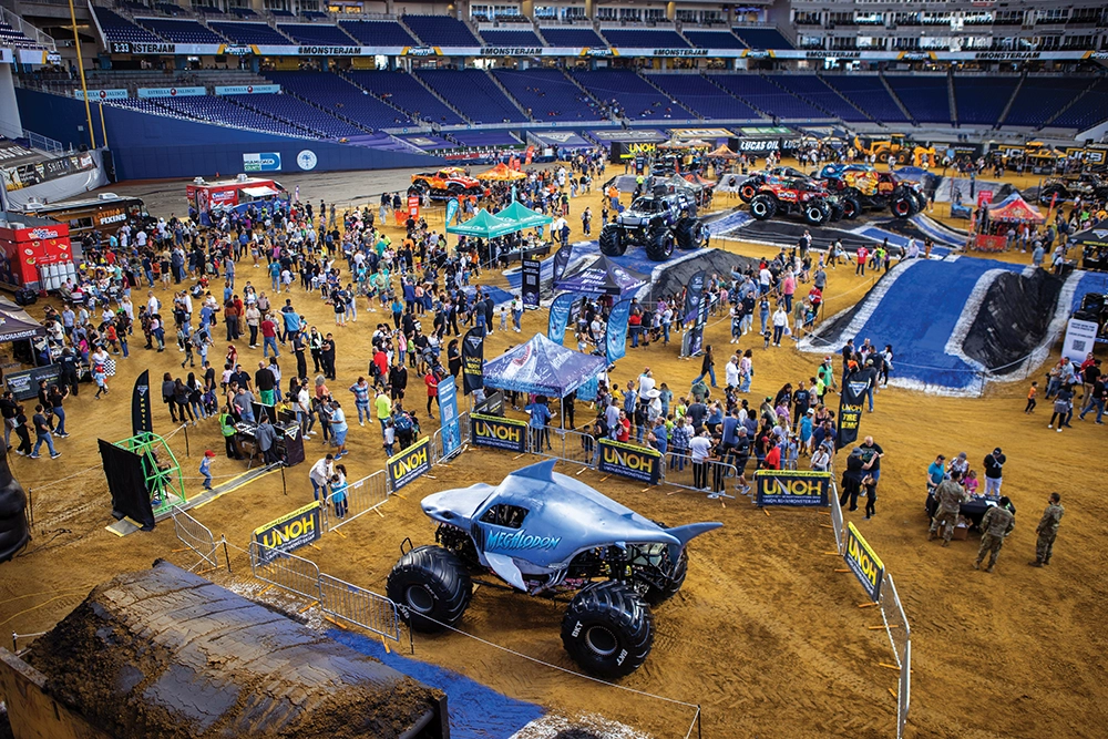 Monster Jam Pit Party