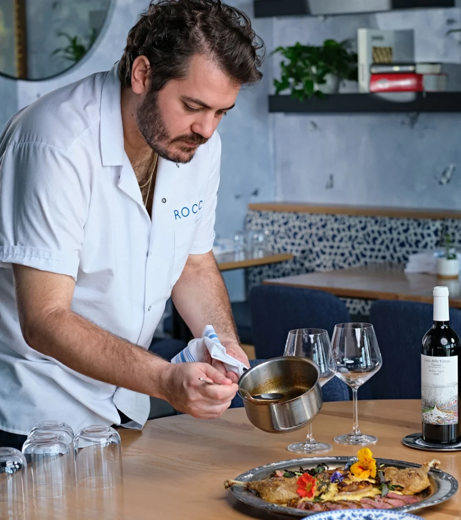 Chef Bonsack at Rocca