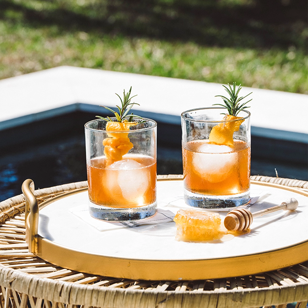 Brood Old Fashioned Cocktails.
